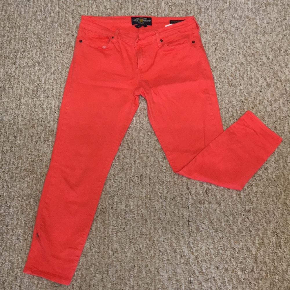 Lucky Brand Zoe Straight Crop 30W Size 10 R
